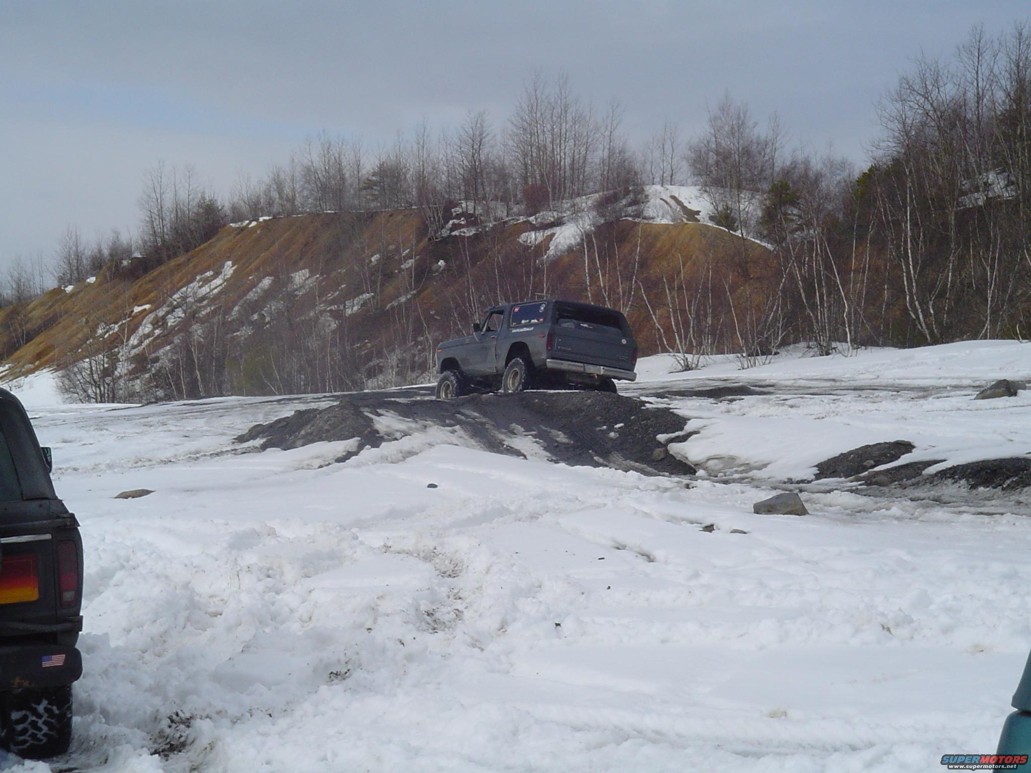 snow wheeling