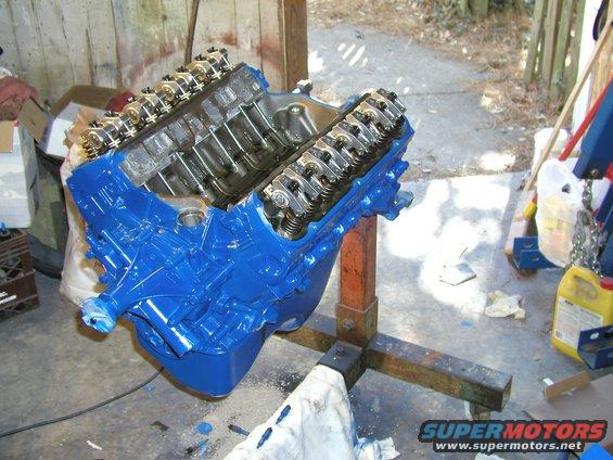 Fresh coat of FORD BLUE