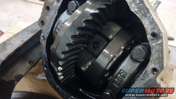Differential gears with visible numbers 388 and 1898