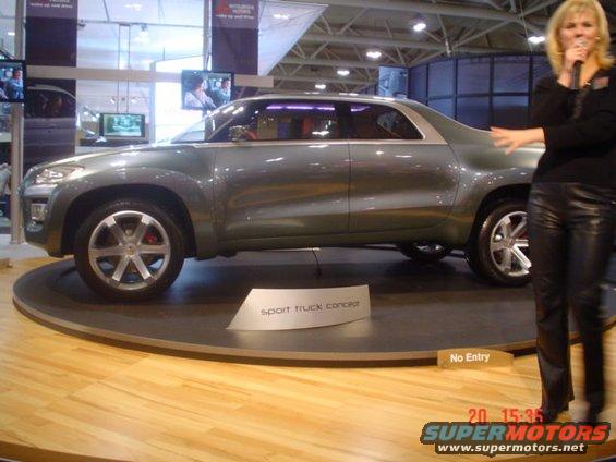 Mitsubishi Sport Truck Concept 
To be powered by a 4.7L V8