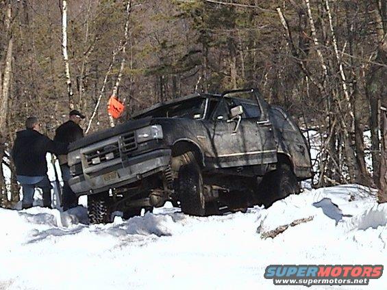 Kev being stuck on Valley Road but we got him out