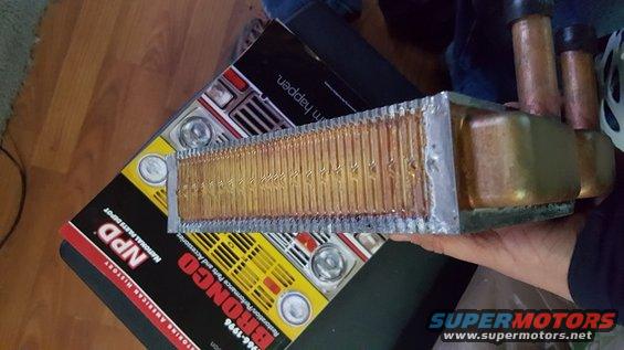 New Copper Heater Core