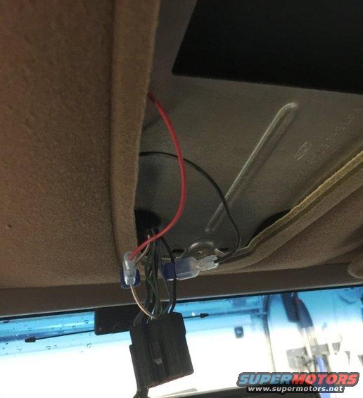 Power and ground tapped in.
