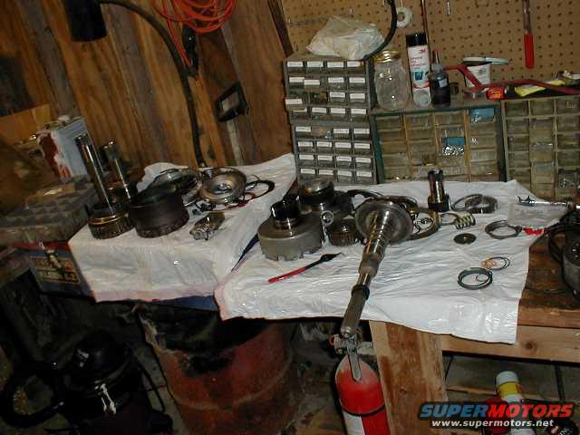 The token "all over the place" photo... the begin of the rebuild