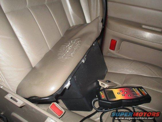 Arm rest just about had it.  