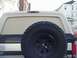 1993 Ford Bronco - temporary plastic window that i made it's about .125" thick