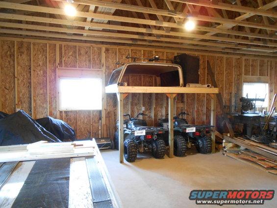 Hard top storage