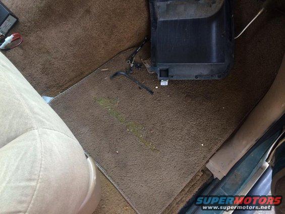 Heater core was bypassed (South Texas), Heater core was also rusted up.