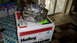 1972 Ford Ranchero - A shiny Holley carburetor is displayed on its product packaging, with boxes of Pillsbury Moist Supreme in the background.