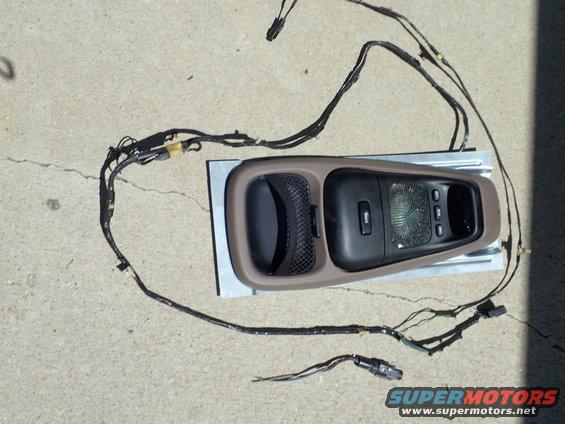 Overhead console 1
