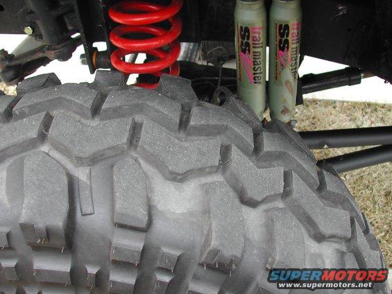 Tire tread depth
