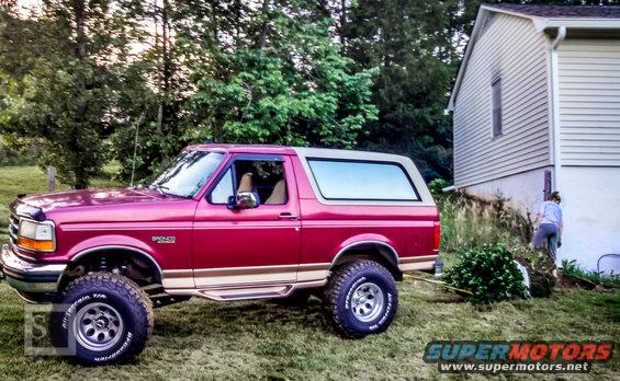 20160526_bronco20.jpg Pulled up what was left of an old tree we had cut back.