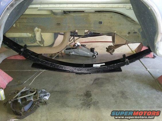 Pro Comp Leafs installed