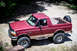 1995 Ford Bronco - This 1995 Ford Bronco is shown from a 3/4 front angle on a gravel surface.