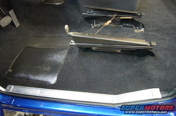 Original seat tracks worked out well, just moved the bolt holes a little and our scat seat went right in.