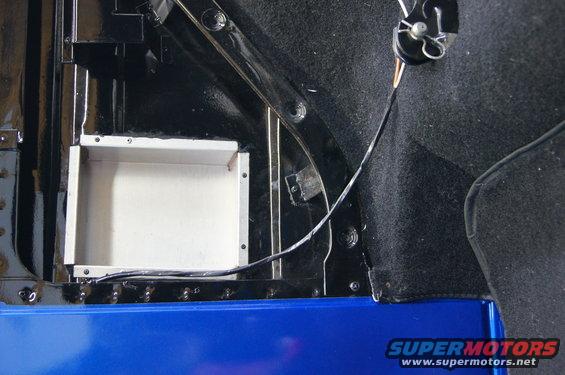 dsc09027.jpg Had to bend up some custom boxes to fill in the hole that a previous owner cut to clear speakers.