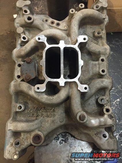 Edelbrock S.P.2-P.400 intake manifold