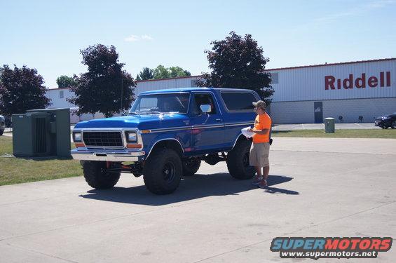 July 10th 2016, Elyria Ford, Nicole pulling into the Mustang and Ford Show