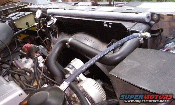 fan-shroud-1.jpg Top of shroud does not cover top 3&quot; of radiator.