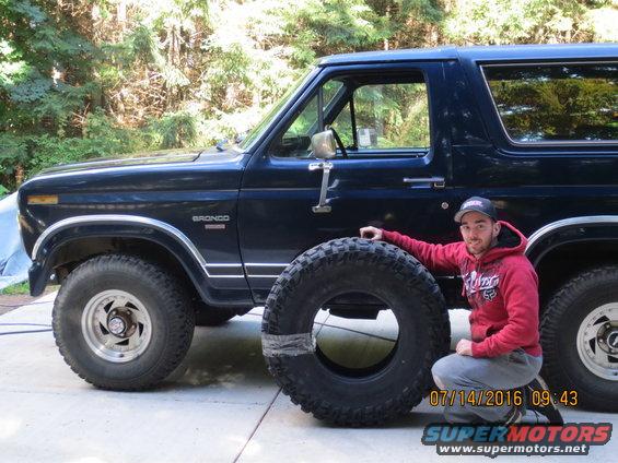 37's compared to 32's