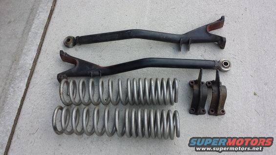 20160530_144919.jpg Cage 5.5 progressive rate springs
Custom radius arms 2&quot; 3/8 DOM 
