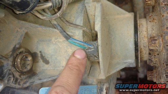 Gotta research what these wires are for on the original electric 1356 case.