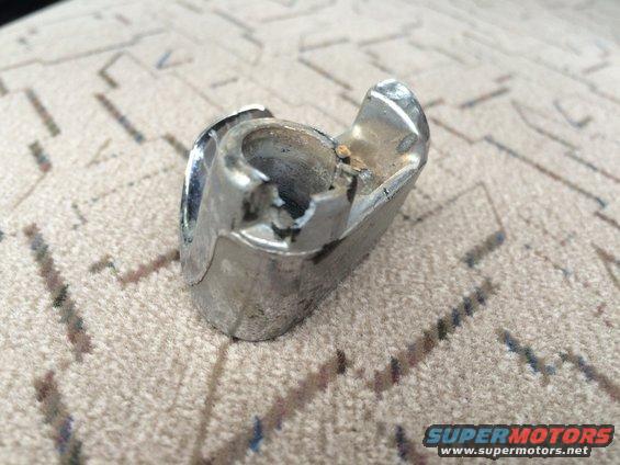 Chrome part on patterned carpet
