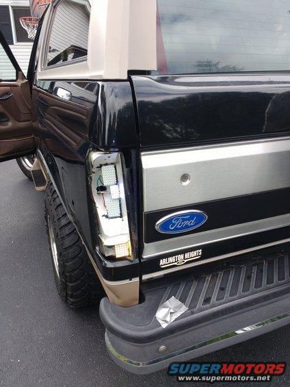 Turned out really great, I oriented my reverse light a bit different and used a bit of black rtv I had laying around. I didn't have to use an electric flasher or load resistors but I think that's because I still have quite a few incandescent bulbs in the truck.