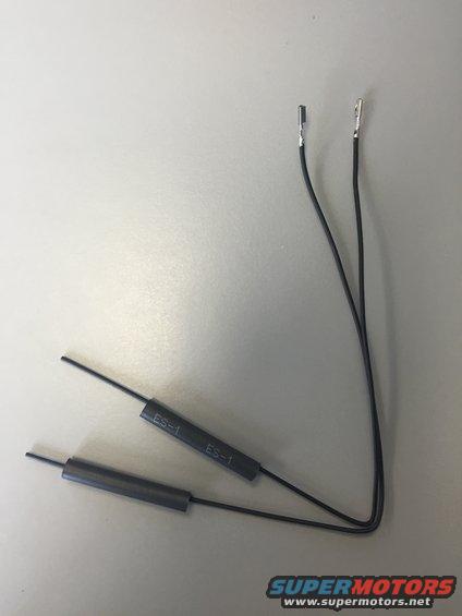 Pins removed from replacement harness.