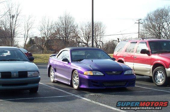 ricestang.jpg The Ugly: The Ricetastic Purple People Eater Mustang.