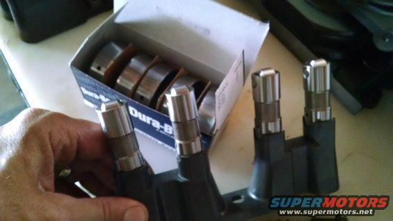 Dura-Bilt engine lifters and a box of bearings