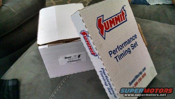 Summit Performance Timing Set boxes on a textured surface