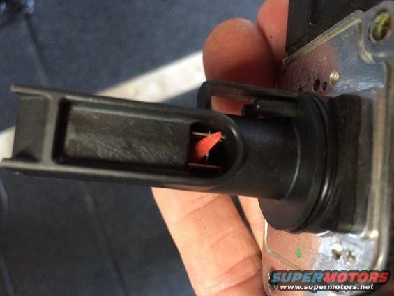 image.jpeg Loose parts of your air filter are no good for your mass air flow sensor. 