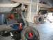 1988 Ford Bronco - Remove the park brake cable from the backing plate