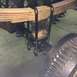 1962 Chevrolet Suburban - Close-up of a vehicle's rear axle and leaf spring assembly, showing suspension components.