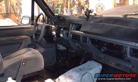 Interior teardown