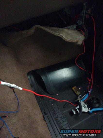Then I ended up using a door jam switch to power my interior and runningboard lights in position 1.