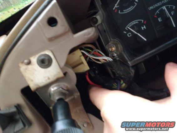 My Visor lights were powered by the sidemarkers being turned on in swich position 1.