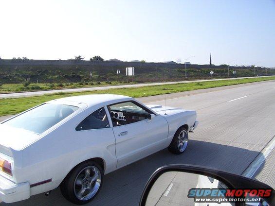 On the way to the paint booth