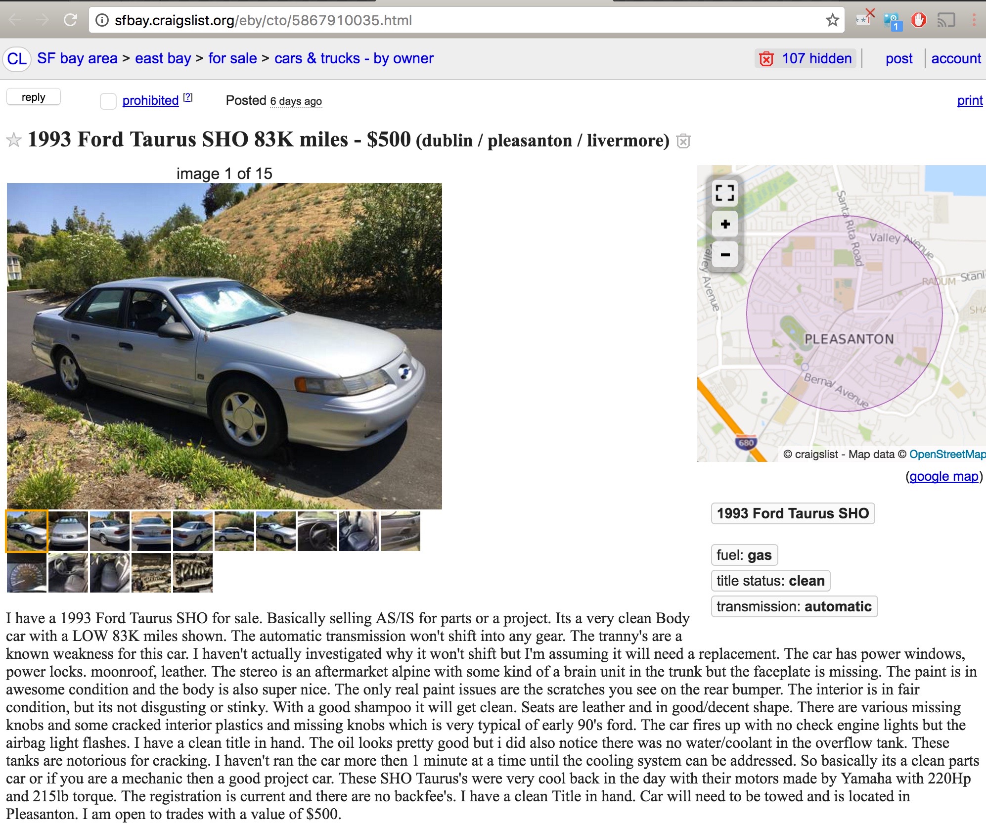 1993 Ford Taurus photo