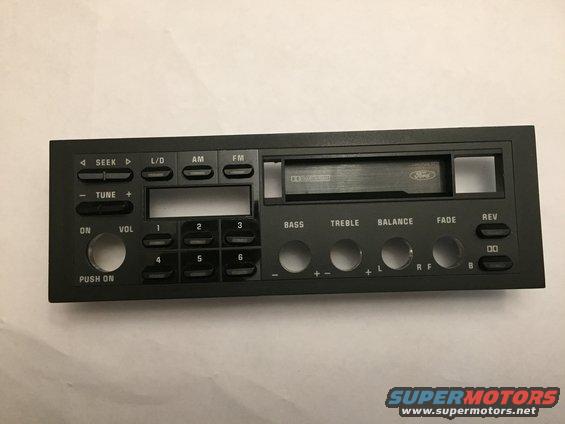 Radio face removed 