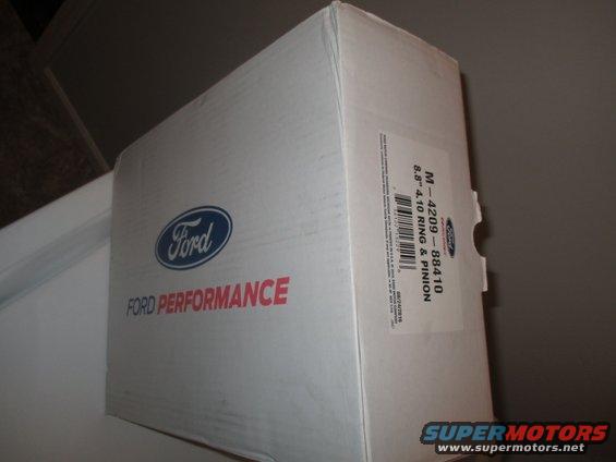 Box for Ford Performance 8.8" 4.10 ring and pinion gear set