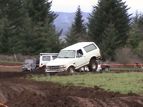 Alvey catching some air going over the mogul