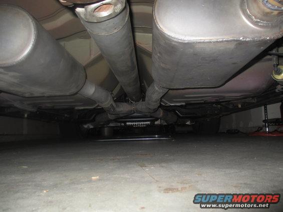Old H-Pipe gone
