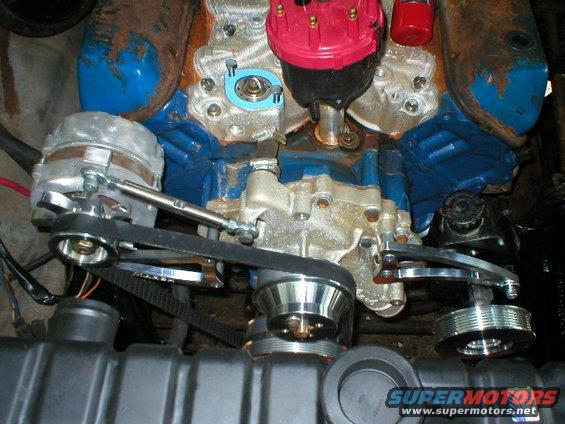 p8230017.jpg March Performance Serpentine Pulley and Bracket setup. =)