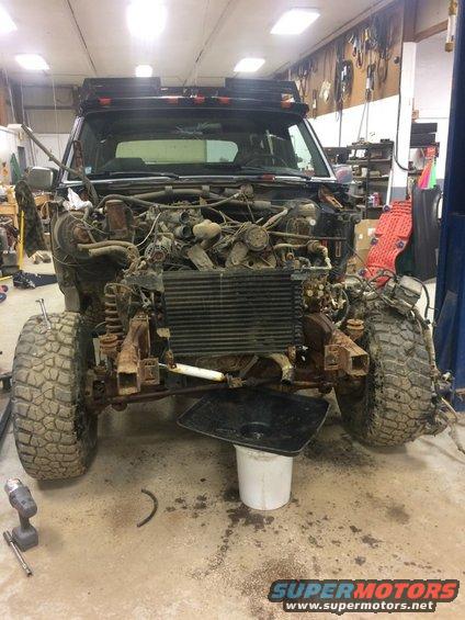 rad support and fenders off
