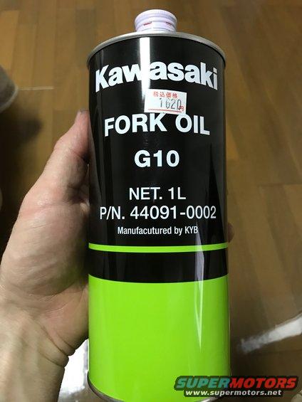 ZX9R fork fluid
