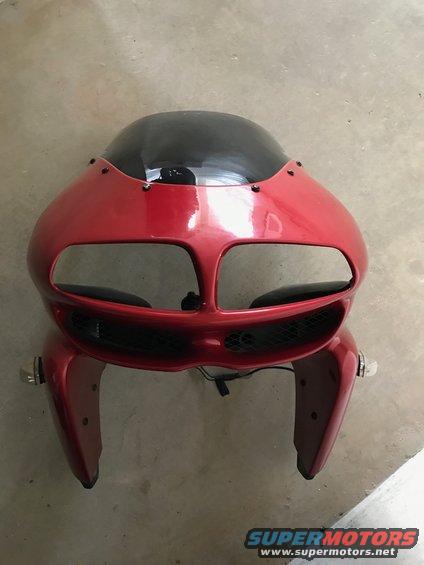 ZX9R Custom Upper Cowling
