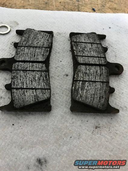 ZX9R Old Front Brake Pads
