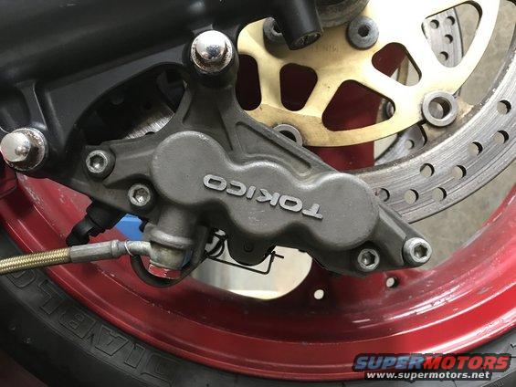 98 ZX9R Replacement Brake Calipers/New Pads